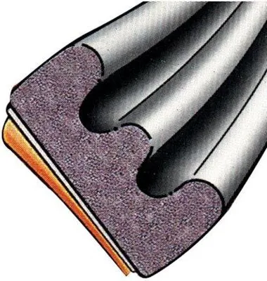 Zdjęcie produktu dla uszczelka okienna EPDM K 9x4mm BIAŁA (6m) TRELLEBORG