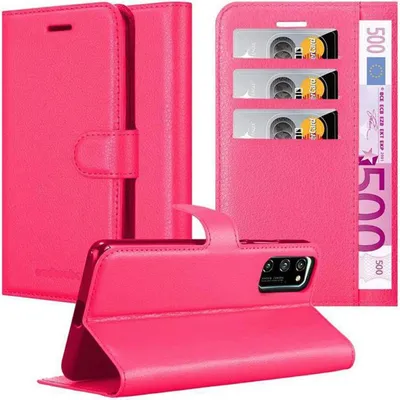 Produktbild von Cadorabo Hülle für Honor View 30 PRO Schutz Hülle in Pink Handyhülle Etui Case Cover Magnetverschluss