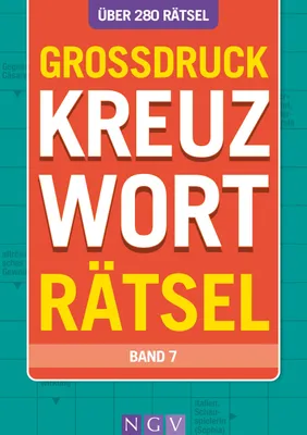 Image de Großdruck Kreuzworträtsel Band 7, über 280 Rätsel, extra große Schrift