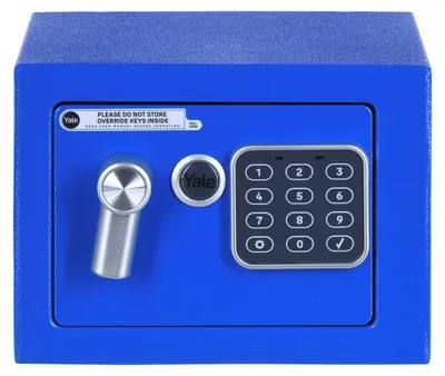 Immagine prodotto di Yale YSV/170/DB2/B Safe Frei stehend sicher 3,8 l Stahl Blau (YSV/170/DB2/B)