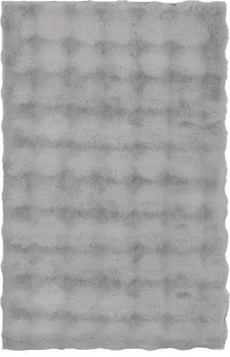 Produktbild von Kleine Wolke Badteppich CLOUD Silbergrau 60 x 90 cm