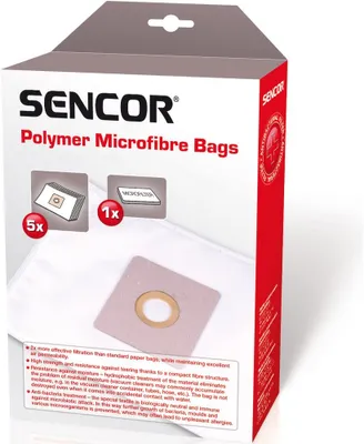 Zdjęcie produktu dla Worek do odkurzacza - 5 szt. Sencor Bag do SVC 770