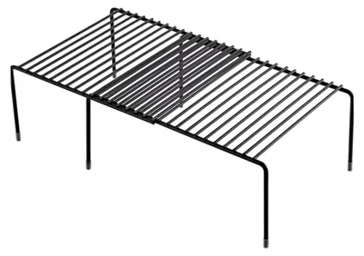Produktbild von Stapbares Küchenregal aus Metall - Ausziehbarer Küchenschrank Organizer für Gewürze und Flaschen