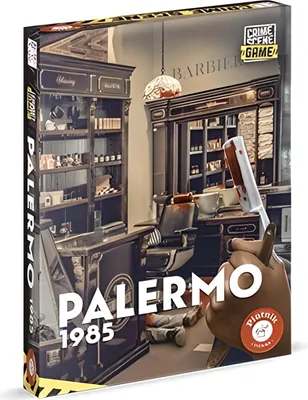Produktbild von Piatnik Crime Scene Krimispiel – Mordfall, Rätsel lösen, wieder spielbar, für Erwachsene