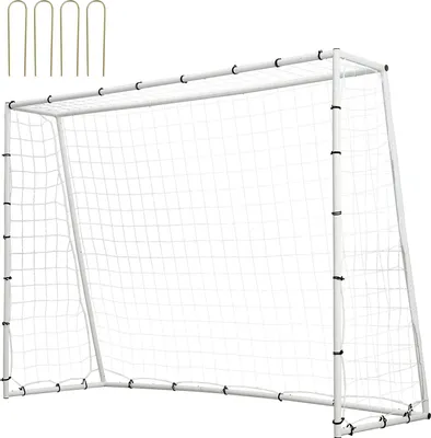 Produktbild von Fußball Rebounder Kickback Tor Rückprallwand 242X184cm Einstellbar