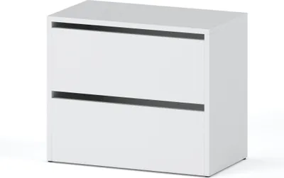 Produktbild von STIV Möbel | Szafka na buty, stojak na buty z 2 składanymi klapami na ok. 8 par butów 60 x 50 x 36 cm Szafka na buty biała
