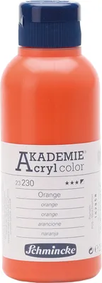 Produktbild von Orange 250ml Acrylfarbe - AKADEMIE Acryl - Schmincke 23 230 027