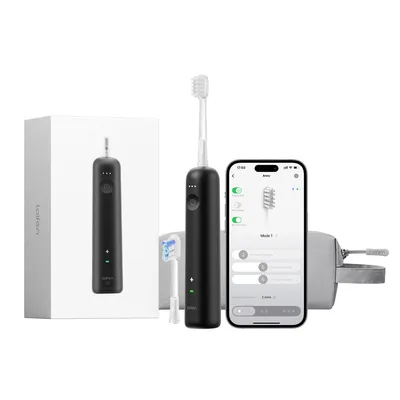 Produktbild von Laifen Wave Spezial Elektrische Zahnbürste mit 2 Bürstenköpfe und Reisetasche