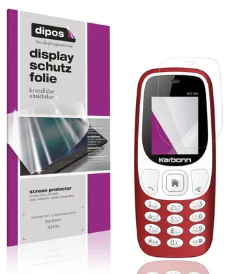 Immagine prodotto di 4x Pellicola Protettiva per Karbonn K310n Protezione Schermo Claro Display dipos