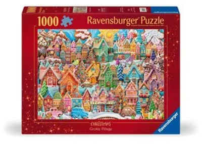 Produktbild von Ravensburger Weihnachtsplätzchendorf 1000 Teile Puzzle