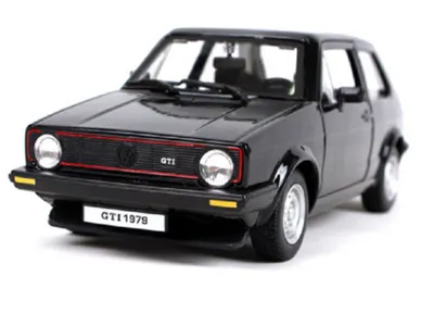 Obrázek produktu pro Bburago 1:24 Volkswagen Golf MK1 GTI černá 18-21089