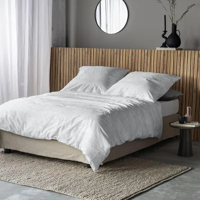 Produktbild von Irisette Edel-Feinbiber Bettwäsche Koala 8544 135x200 cm + 80x80 cm silber