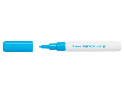 Produktbild von PILOT PINTOR Kreativmarker - Marker-Stift, Fein 0.7mm, Farbe Hellblau