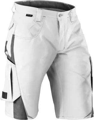Produktbild von Kübler Pulsschlag Shorts weiß/anthrazit Gr. 46