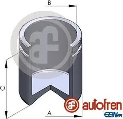 Produktbild von AUTOFREN SEINSA Bremssattel-Kolben für AUDI A4 Avant (8K5, B8) 42mm Stahl
