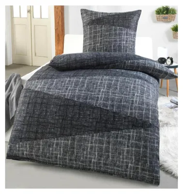 Produktbild von Warme Mikrofaser Fleece Bettwäsche 135x200 155x220 200x200 für die kalte Jahreszeit, Größe: 135 x 200 cm, Design: Motiv 1