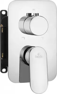 Productafbeelding van Inbouw douche- en badcombinatie Alpinia voor BOXA, chroom, model BXY_0GAM