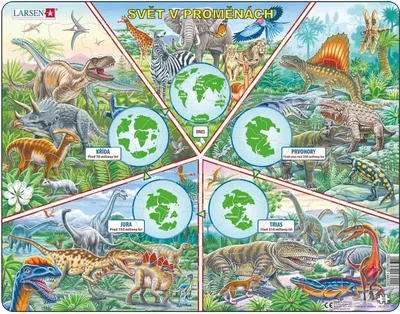 Produktbild von LARSEN Puzzle Variable Welt 100 dlks