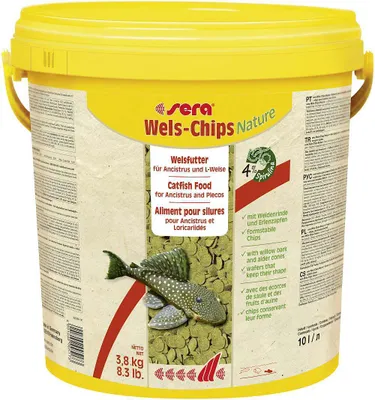 Produktbild von sera Wels-Chips Nature 10.000 ml