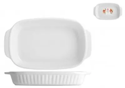 Immagine prodotto di Pirofila Rettangolare Bianco 30X18X4,5