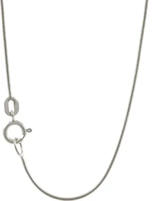 Produktbild von Silberkette Schlangenkette Länge 45cm - Breite 0,8mm - 925 Silber