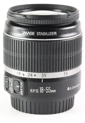 Produktbild von Canon EF-S 18-55mm f/3.5-5.6 IS, 11/9, 18 - 55 mm, Bildstabilisator, Canon EF-S