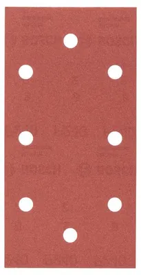 Produktbild von Schleifblatt-Set für Schwingschleifer K=240, 93 x 185 mm, 8 Löcher, 10-tlg.