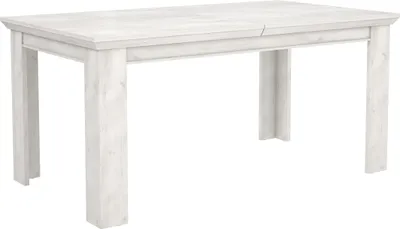 Produktbild von Esstisch >Kashmir< ausziehbar bis 205cm, in Pinie Weiss - 160(205)x75x90cm (BxHxT)