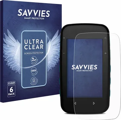 Produktbild von 6x Für CompeGPS TwoNav Cross Plus Schutzfolie Savvies Displayschutz Display Schutz Folie Klar Transparent