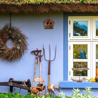 Produktbild von Holzvogelhaus - hängend - Holz - Vogelhäuschen - Gartendekoration
