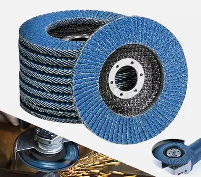 Produktbild von 10 x Fächerscheibe Schruppscheibe Ø 125 mm x 22,23 mm, Körnung 120