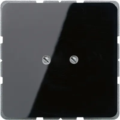 Produktbild von Blind-Abdeckung (verschraubt) CD561BSW schwarz