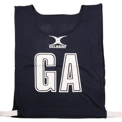 Image de Maillot de netball Gilbert, taille Medium, bleu, accessoire de sport respirant