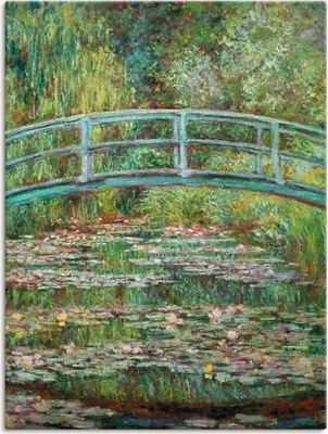 Zdjęcie produktu dla Claude Monet: Most japoński. 1899 r., produkt: płótno, wymiary (wys. x szer.): 80 x 60 cm / płótno