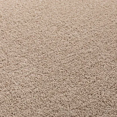 Produktbild von Steffensmeier Teppichboden Capri Meterware  | Auslegware für Kinderzimmer Wohnzimmer Schlafzimmer | Sand, Größe: 300x300 cm