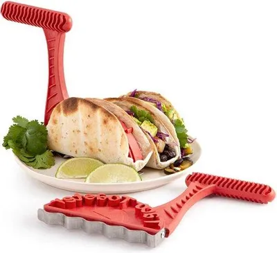 Obrázok produktu pre Tortilla Maker Red – červený prístroj na prípravu chrumkavých tortíl