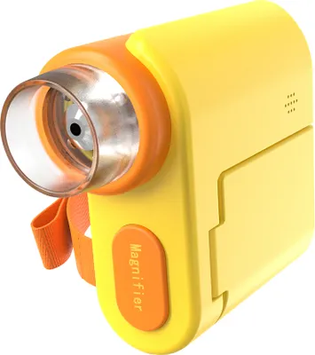 Obrázek produktu pro Kapesní mikroskop pro děti, přenosný mikroskop s jednou čočkou, 2,0palcová LED obrazovka, zvětšení 1000x, podporuje fotografování a nahrávání videa, vzdělávací hračky STEM, pro vnitřní i venkovní použití, vánoční a narozeninový dárek pro děti