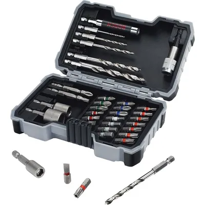 Image de Bosch 2607017327 Bosch Bit- und Holzbohrer-Set 35tlg.