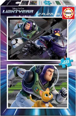 Image de Puzzle 2x48 pièces Lightyear EDUCA 19315