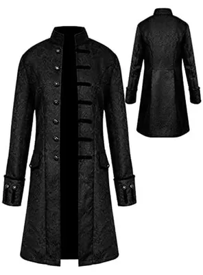 Produktbild von Steampunk Kostüm für Herren mit Langer Knopfleiste