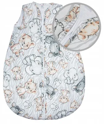 Obrázek produktu pro Ankras Dětský celoroční spací pytel Safari 68-74 cm