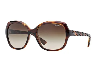 Obrázek produktu pro Vogue VO2871S, Dospělý, Čtverec, Plné obroučky, Hnědá, Hnědá, Nylon, Propionát