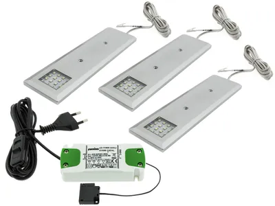 Image de Furnika Lampe Meuble NEO Lot de 3 Blanc Froid