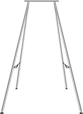 Zdjęcie produktu dla Stelaż do huśtawki powietrznej do jogi 253 x 192 x 295 cm, srebrny - Stelaż do huśtawki do jogi do użytku wewnątrz i na zewnątrz - Stelaż do huśtawki do jogi do ćwiczeń w locie - Akcesoria do jogi o udźwigu 250 kg - W zestawie liny zabezpieczające i podkładki pod stopy.