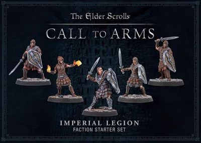 Zdjęcie produktu dla The Elder Scrolls: Call To Arms - Imperial Legion Hard Starter Set - Miniaturenspiel - ENG Edition