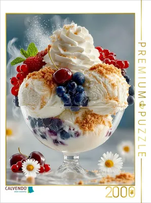 Produktbild von CALVENDO Puzzle Eiszeit ist Beerenzeit | 2000 Teile Lege-Größe 90x67cm Foto-Puzzle für glückliche Stunden