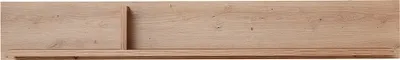 Produktbild von Wandbord mit Esche Massivholzfront STAVEN-36, B/H/T ca. 150/22/22 cm