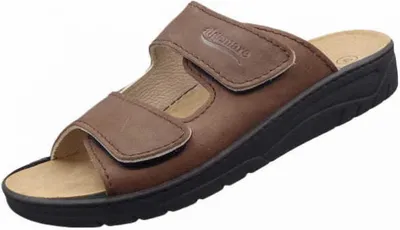 Produktbild von Algemare Pantolette braun in Gr. 45
