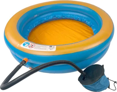 Image de WATERCLIP Piscine gonflable à bulles 100x100x20 cm avec pompe