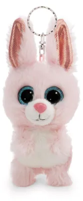 Obrázek produktu pro NICI Glubschis, Kroužek na klíče, Růžová, Polyester, Plast, Plyšový, Postavička, 3 rok/roky, Uni